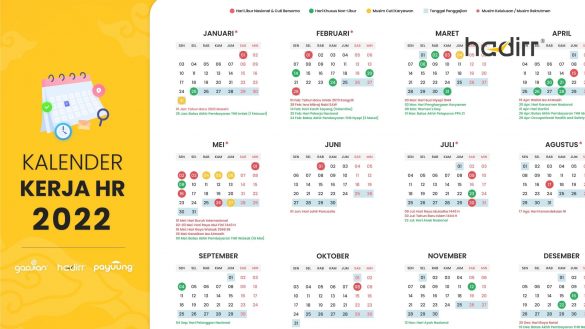 kalender kerja 2022