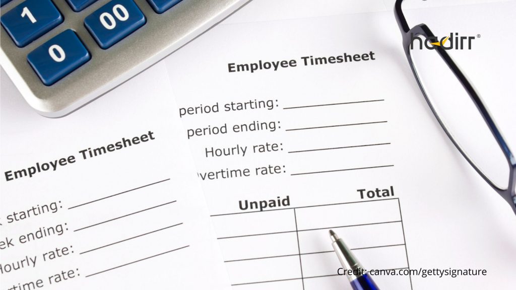 Contoh Timesheet Kerja