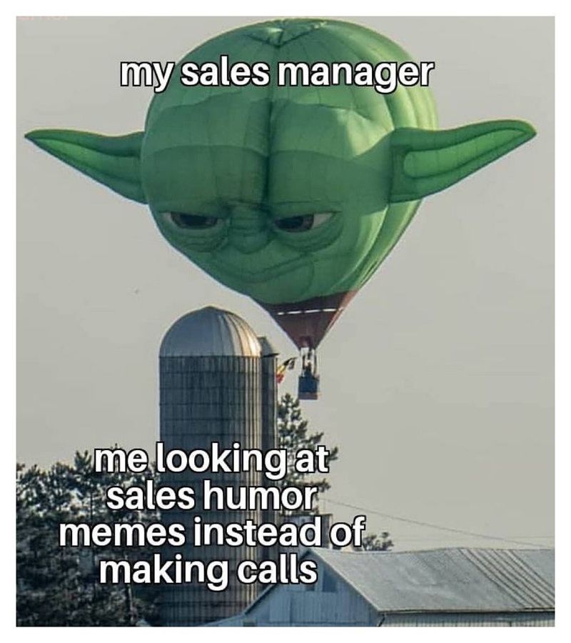 meme tentang sales
