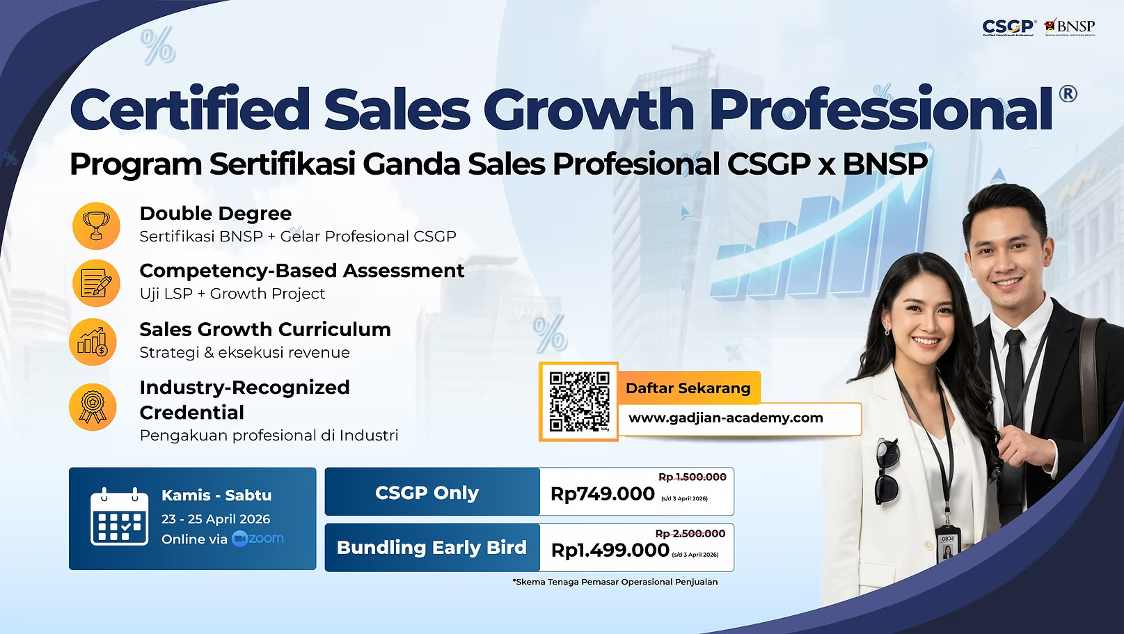 Program Sertifikasi Sales BNSP Tepercaya dan Terbaik di Indonesia